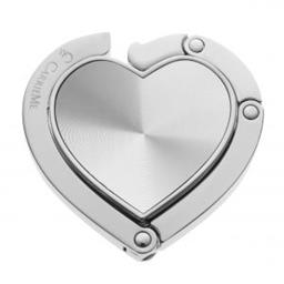 Heart Bag Hook - Argent Silver